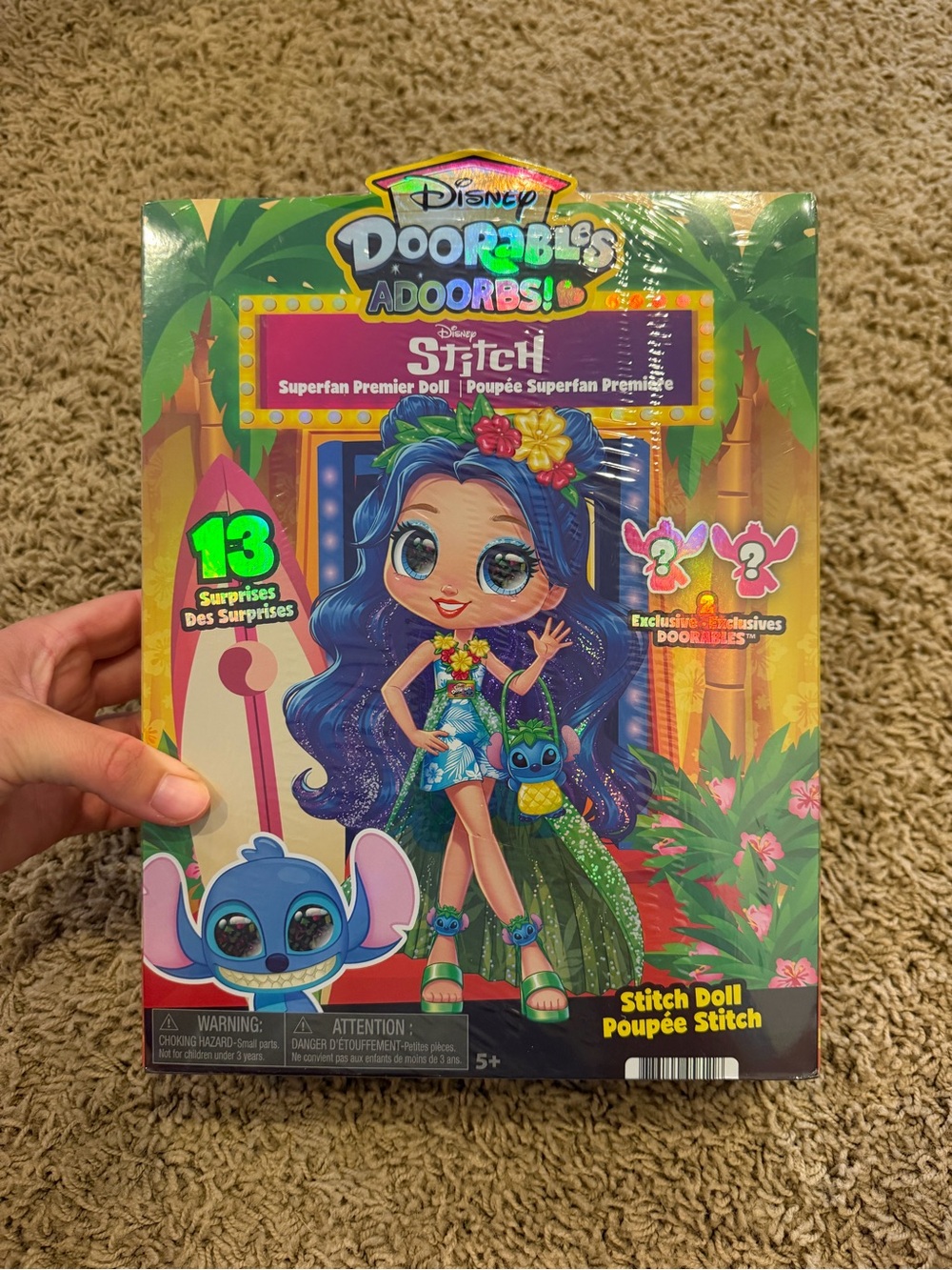 Disney Doorables ADOORBS Stitch Superfan Premier Doll 13 Surprises New Sealed